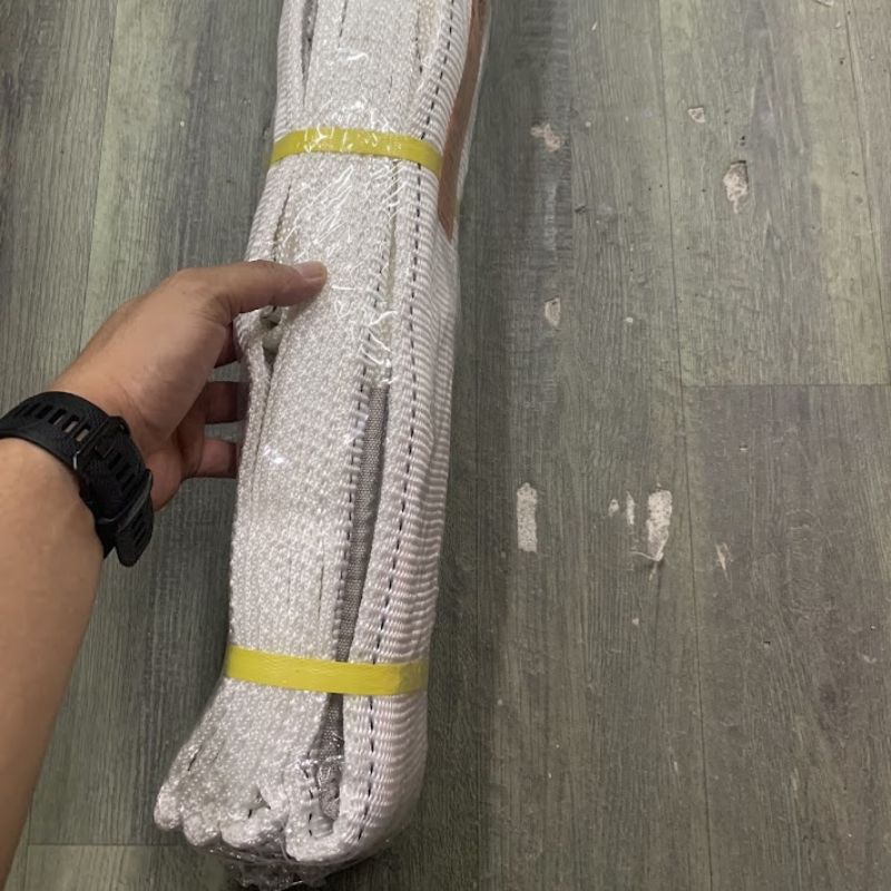 Dây cẩu trắng 6:1 - 1.25cm - 5 Tấn Dây cẩu trắng 6:1 - 1.25cm - 5 Tấn