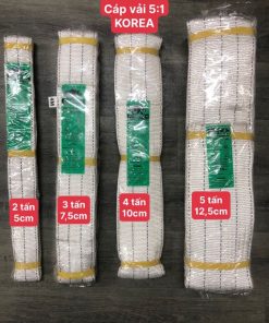 Dây cẩu trắng 5:1 - 10cm - 4 Tấn